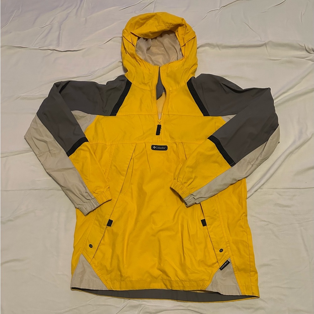 Columbia Two-Tone Yellow and Gray Jacket